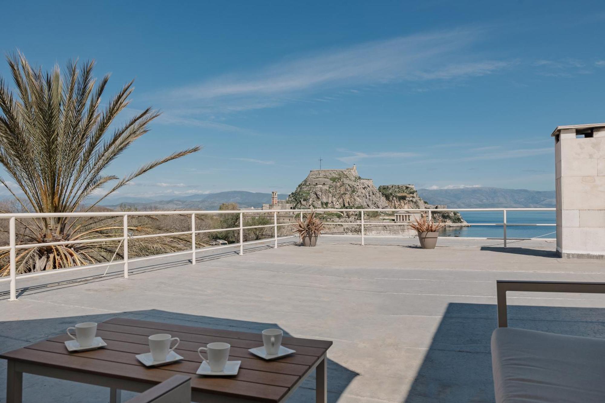 Old Fortress View Roof Top Apartment By Konnect Corfu  Εξωτερικό φωτογραφία