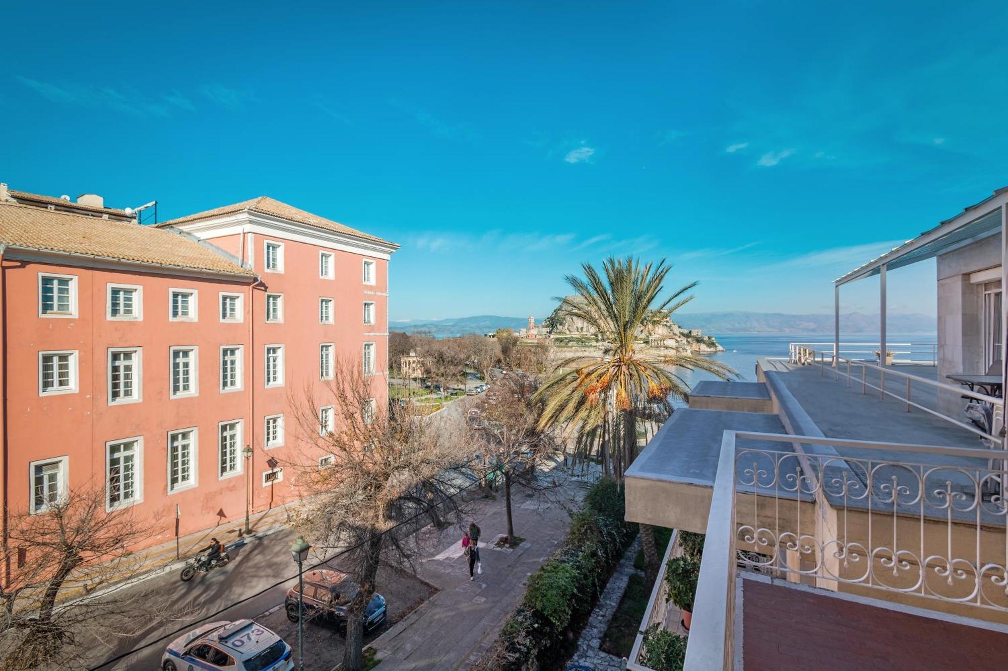 Old Fortress View Roof Top Apartment By Konnect Corfu  Εξωτερικό φωτογραφία